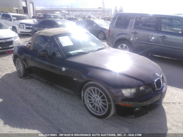 WBACN53431LL47779 - 2001 BMW Z3 3.0 PURPLE photo 1