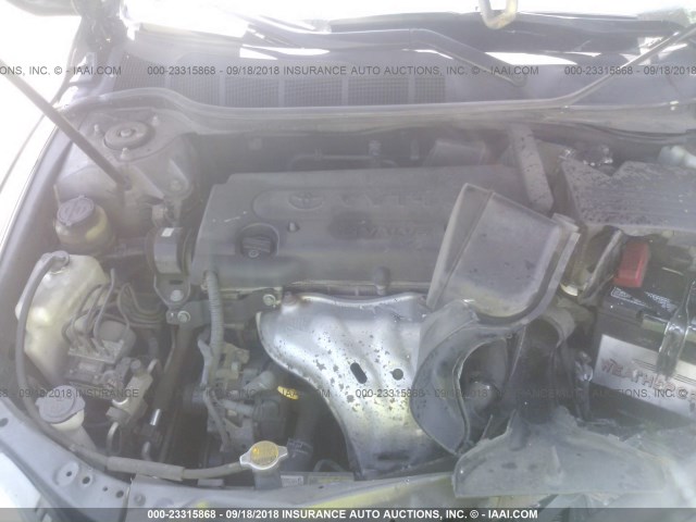 4T4BE46K19R126854 - 2009 TOYOTA CAMRY SE/LE/XLE 灰色 照片 10