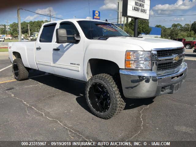 1GC4KXB66AF116436 - 2010 CHEVROLET SILVERADO K2500 HEAVY DUTY LT WHITE photo 1