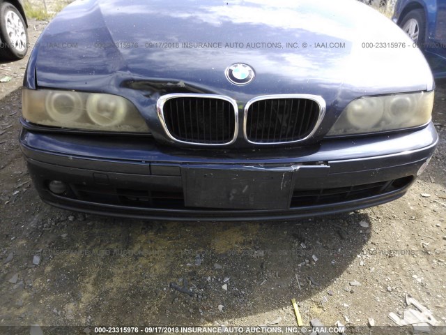 WBADT63413CK30253 - 2003 BMW 530 I AUTOMATIC BLUE photo 6