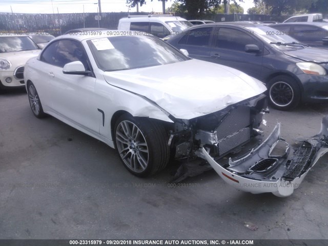WBA3V7C56G5A27862 - 2016 BMW 428 I/SULEV WHITE photo 1