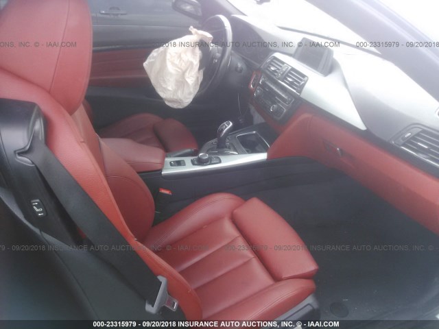 WBA3V7C56G5A27862 - 2016 BMW 428 I/SULEV WHITE photo 5