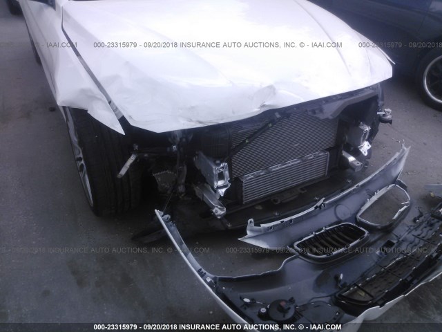 WBA3V7C56G5A27862 - 2016 BMW 428 I/SULEV WHITE photo 6