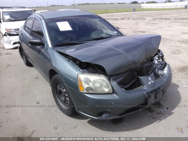 4A3AB26F34E147196 - 2004 MITSUBISHI GALANT DE GREEN photo 1