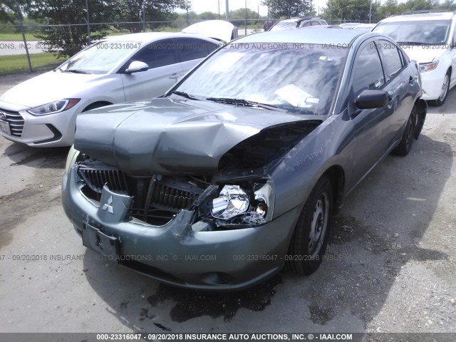 4A3AB26F34E147196 - 2004 MITSUBISHI GALANT DE GREEN photo 2