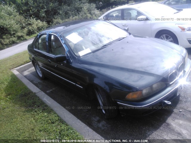 WBADM6345YGV00792 - 2000 BMW 528 I AUTOMATIC GREEN photo 1