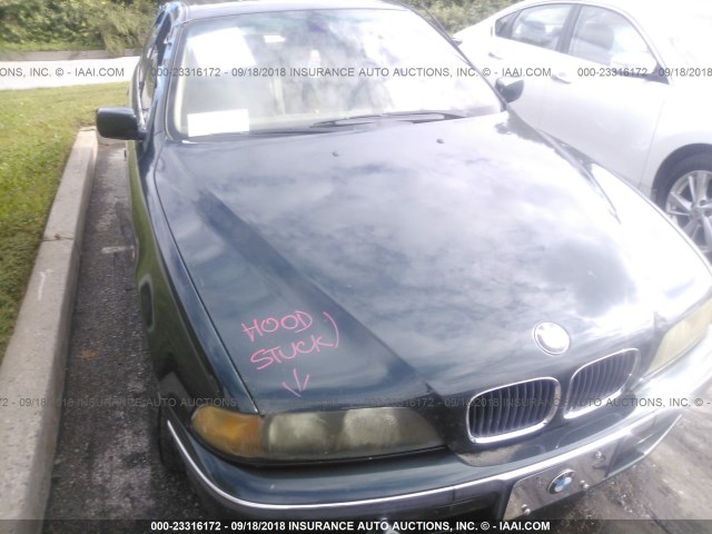 WBADM6345YGV00792 - 2000 BMW 528 I AUTOMATIC GREEN photo 10