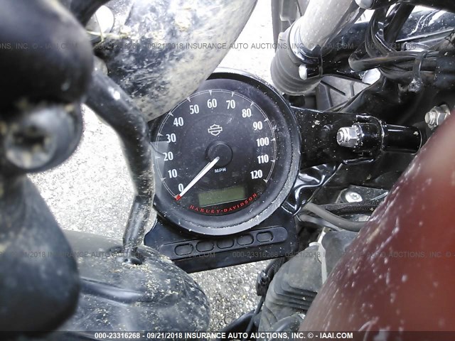 1HD4LE216HC421869 - 2017 HARLEY-DAVIDSON XL883 IRON 883 თაფლისფერი ფოტო 7