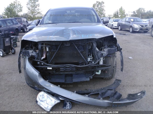 1C4RDHAGXCC173159 - 2012 DODGE DURANGO SXT GRAY photo 6