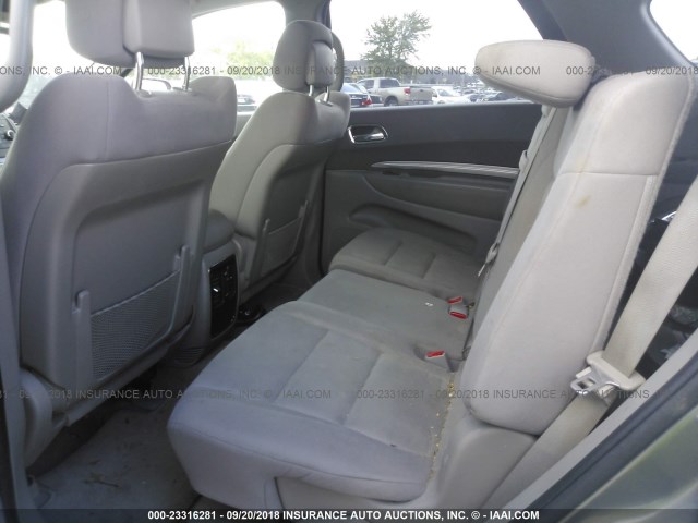 1C4RDHAGXCC173159 - 2012 DODGE DURANGO SXT GRAY photo 8