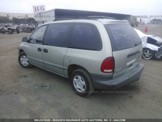 2B4FP25B2YR868866 - 2000 DODGE CARAVAN SILVER photo 3