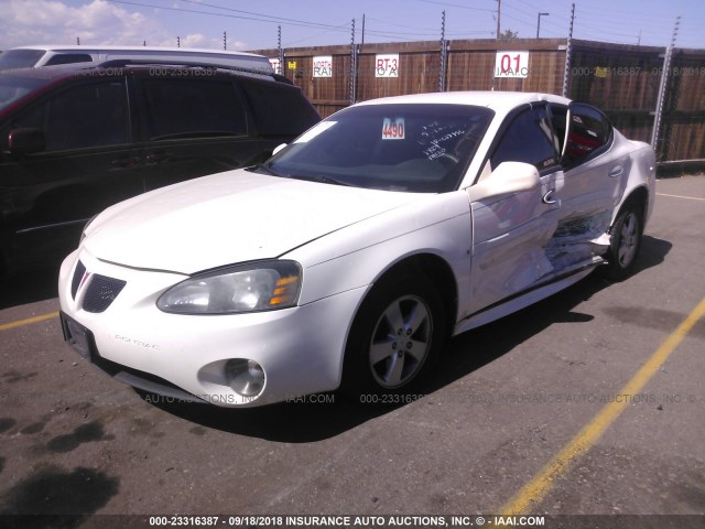 2G2WP552761289117 - 2006 PONTIAC GRAND PRIX Білий фото 2