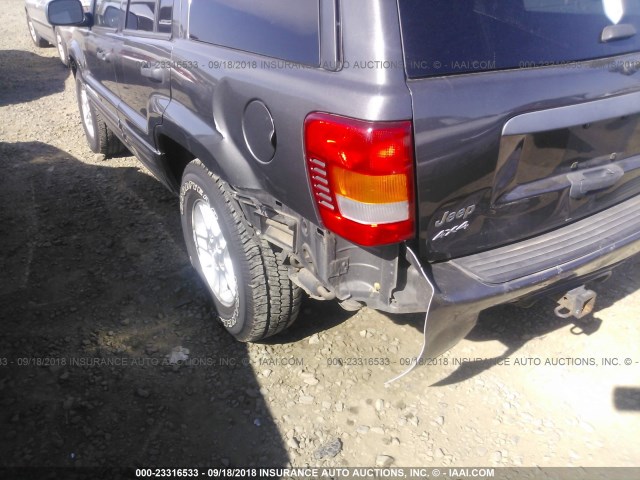 1J8GW48S54C392223 - 2004 JEEP GRAND CHEROKEE LAREDO/COLUMBIA/FREEDOM 灰色 照片 6