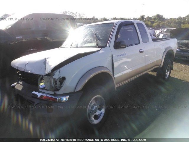 4TASM92NXWZ141409 - 1998 TOYOTA TACOMA XTRACAB PRERUNNER თეთრი ფოტო 2