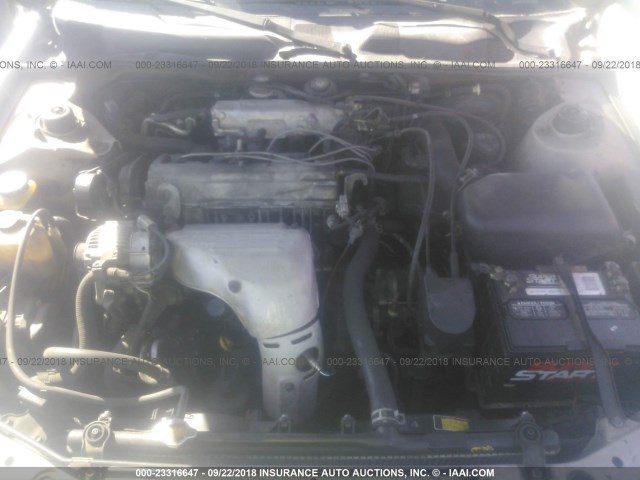 4T1BG22K0VU824266 - 1997 TOYOTA CAMRY CE/LE/XLE 金色 照片 10
