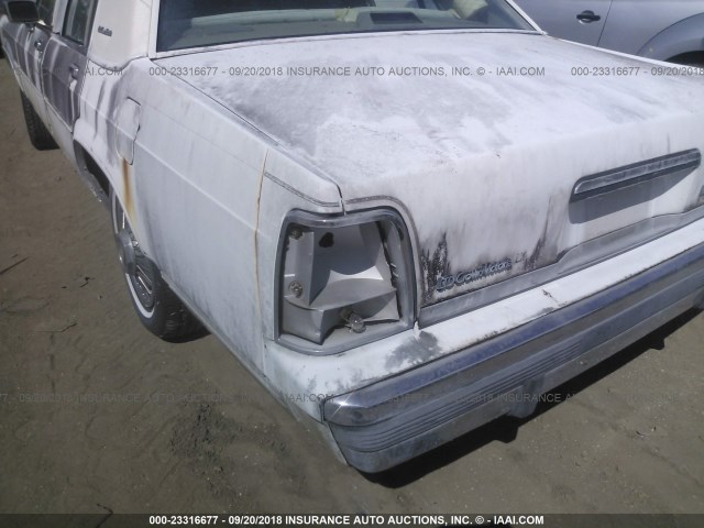 2FABP74F0KX136313 - 1989 FORD CROWN VICTORIA LX WHITE photo 6