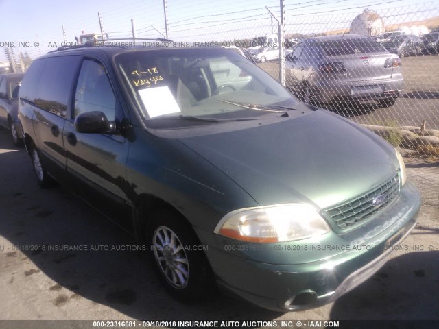 2FMZA51402BA23424 - 2002 FORD WINDSTAR LX GREEN photo 1