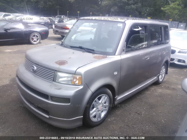 JTLKT324064085087 - 2006 TOYOTA SCION XB ნაცრისფერი ფოტო 2