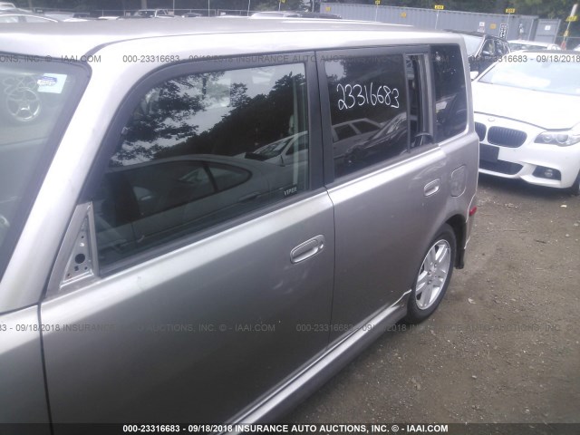 JTLKT324064085087 - 2006 TOYOTA SCION XB ნაცრისფერი ფოტო 6