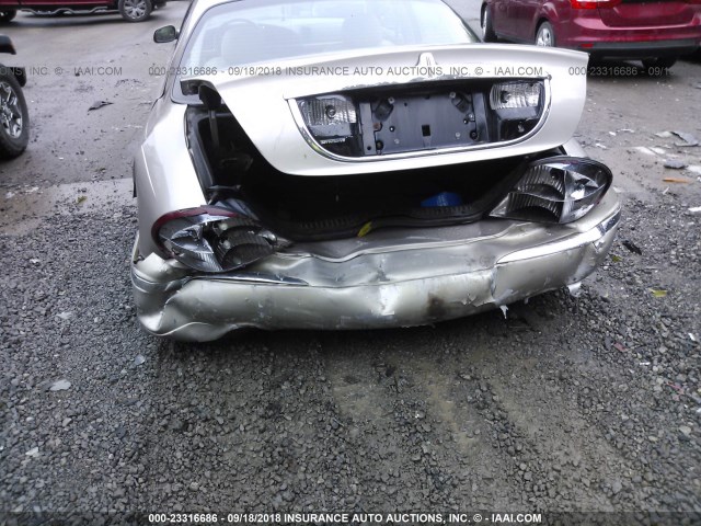 1LNHM97V5YY885401 - 2000 LINCOLN CONTINENTAL  Թուխ լուսանկար 6