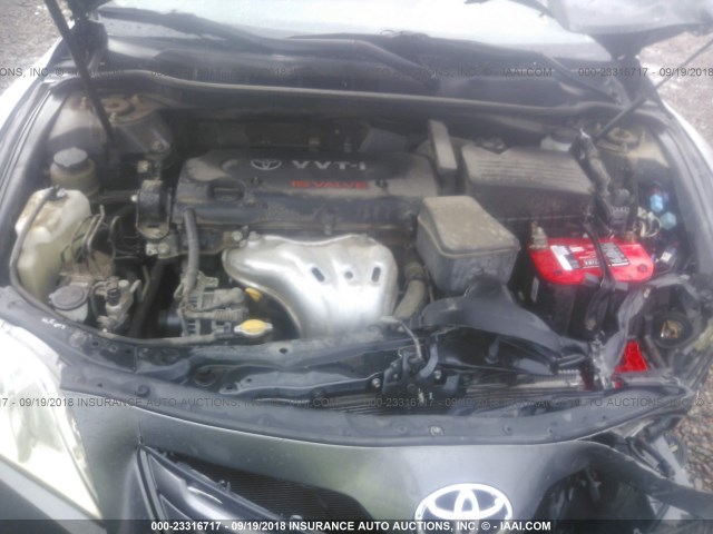 JTNBE46K773037979 - 2007 TOYOTA CAMRY NEW GENERAT CE/LE/XLE/SE GRAY photo 10