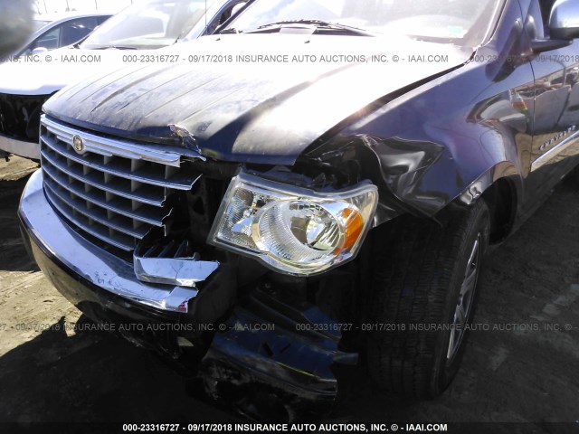 1A8HX58N48F130943 - 2008 CHRYSLER ASPEN LIMITED BLACK photo 6