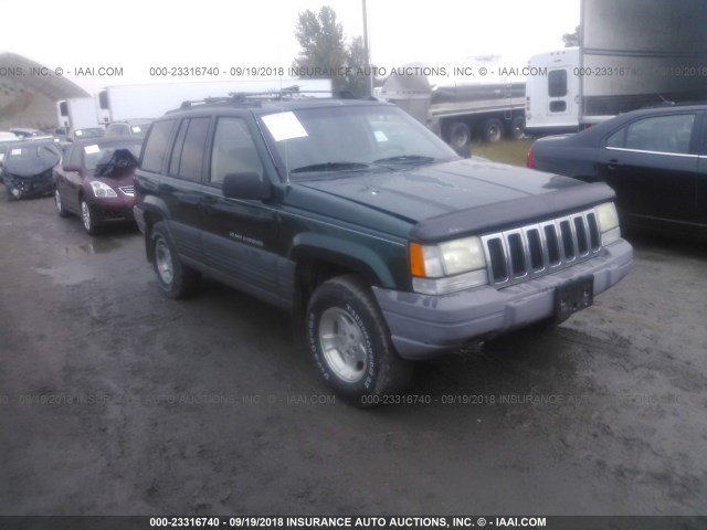 1J4GZ58S3VC506381 - 1997 JEEP GRAND CHEROKEE LAREDO/TSI GREEN photo 1