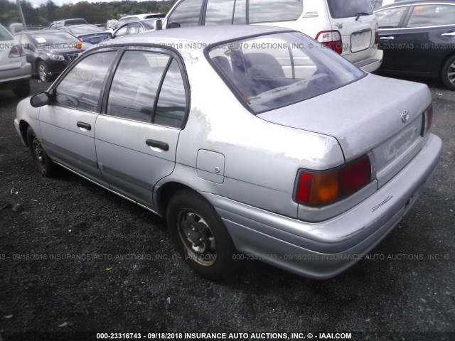 JT2EL43A2M0047344 - 1991 TOYOTA TERCEL DELUXE SILVER photo 3