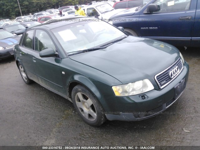 WAULC68E03A353566 - 2003 AUDI A4 1.8T QUATTRO GREEN photo 1