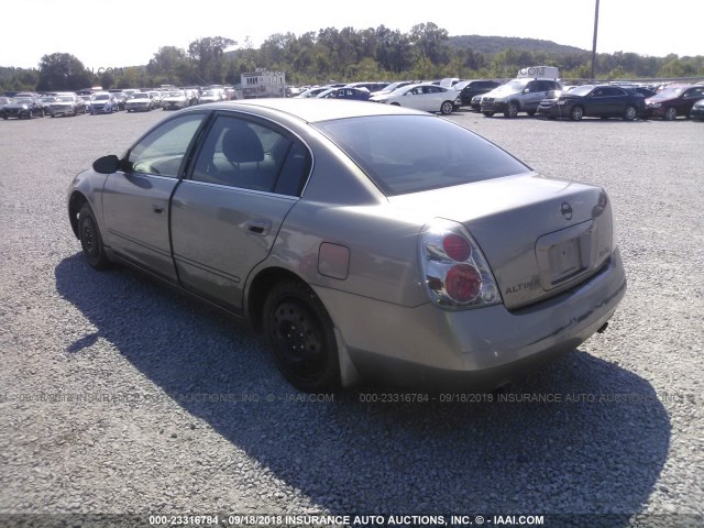 1N4BL11D25N498225 - 2005 NISSAN ALTIMA SE/SL/SE-R TAN photo 3