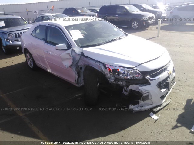 1G11C5SL8FF282354 - 2015 CHEVROLET MALIBU 1LT WHITE photo 1