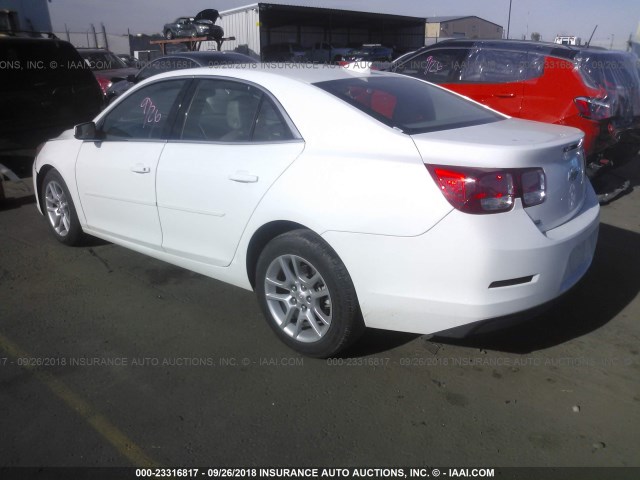 1G11C5SL8FF282354 - 2015 CHEVROLET MALIBU 1LT WHITE photo 3