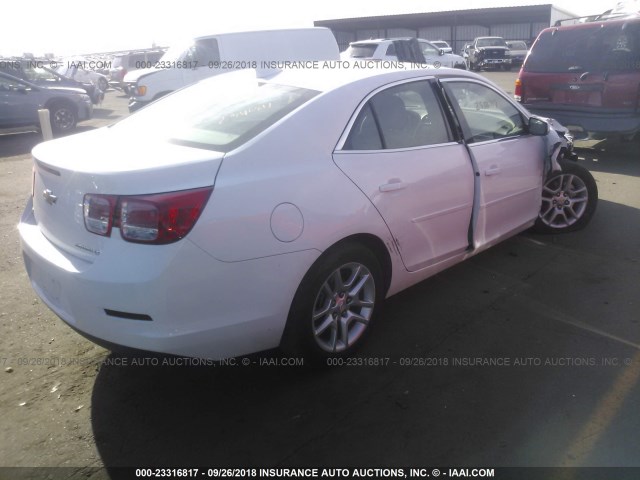 1G11C5SL8FF282354 - 2015 CHEVROLET MALIBU 1LT WHITE photo 4
