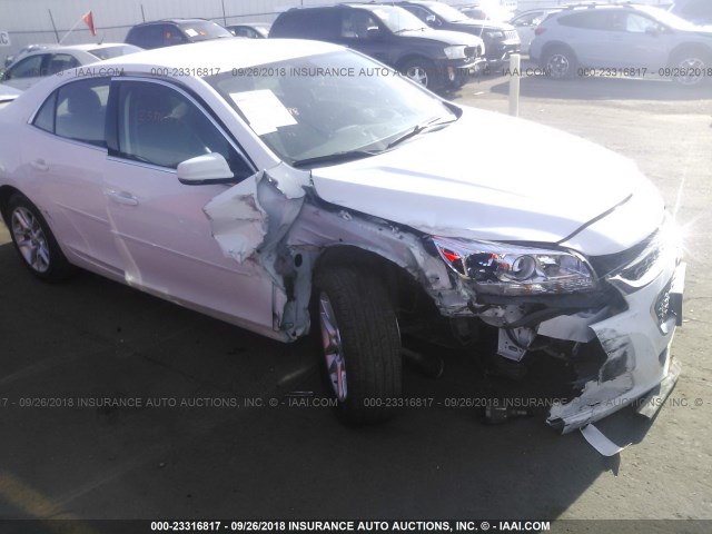 1G11C5SL8FF282354 - 2015 CHEVROLET MALIBU 1LT WHITE photo 6
