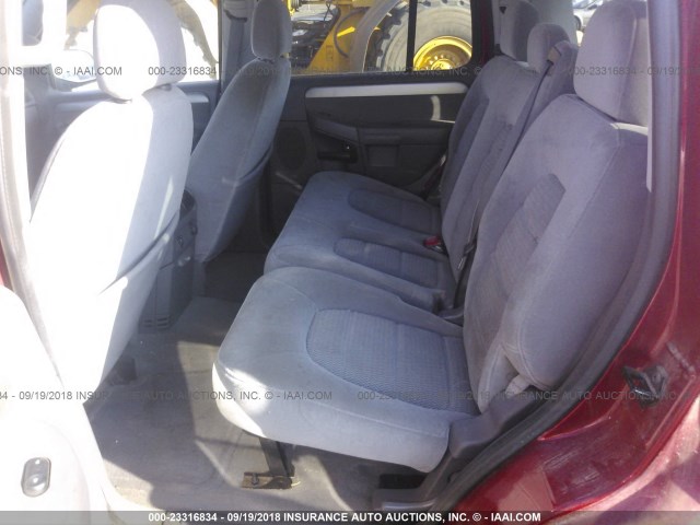 1FMZU73K04ZA46183 - 2004 FORD EXPLORER XLT/XLT SPORT/NBX 栗色 照片 8