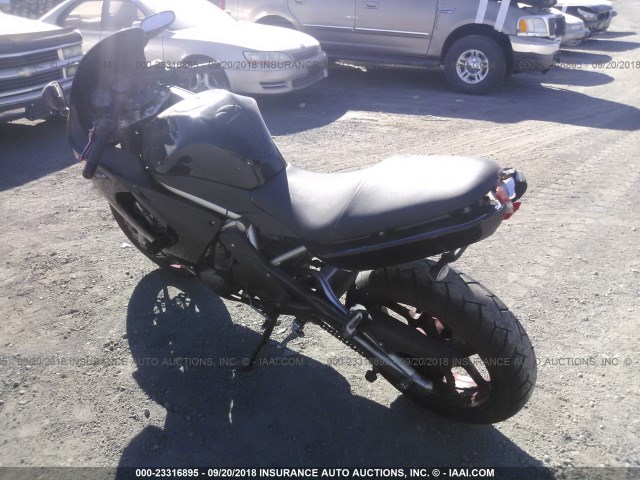 JKAEXEA1X8A039829 - 2008 KAWASAKI EX650 A Qara foto 3