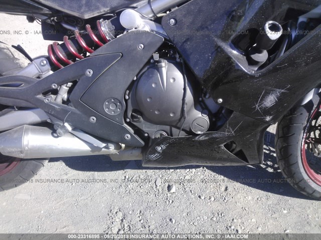 JKAEXEA1X8A039829 - 2008 KAWASAKI EX650 A Qara foto 8