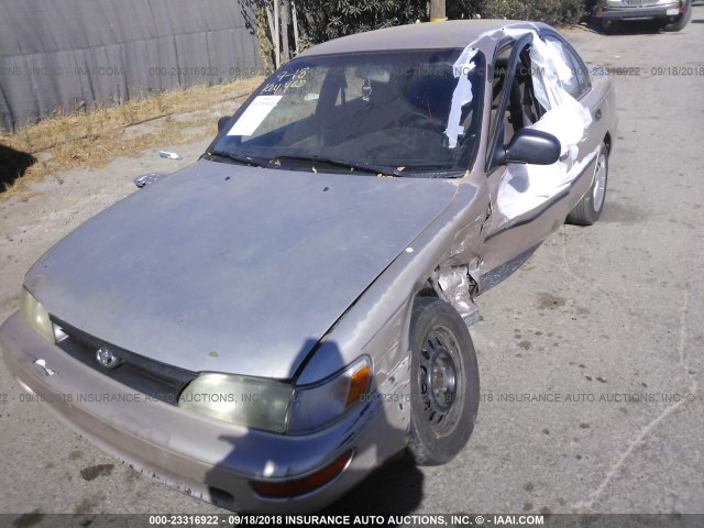 JT2AE09E1P0018496 - 1993 TOYOTA COROLLA LE/DX შამპანური ფოტო 2