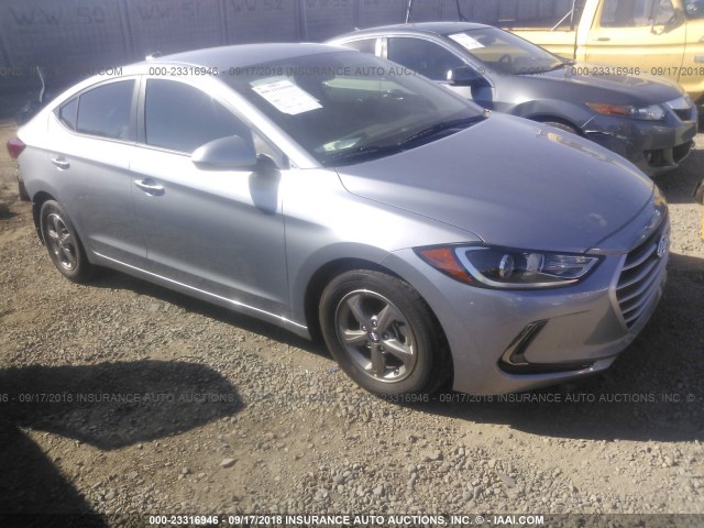 5NPD94LA3HH130971 - 2017 HYUNDAI ELANTRA ECO SILVER photo 1