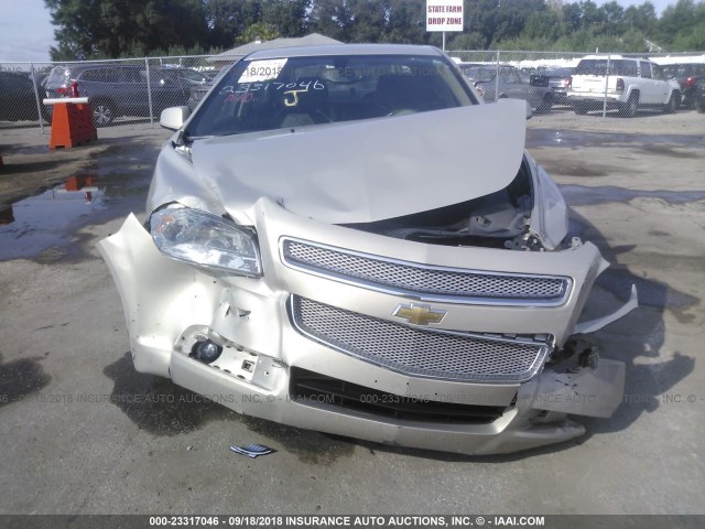 1G1ZE5E18BF386084 - 2011 CHEVROLET MALIBU LTZ 棕色 照片 6