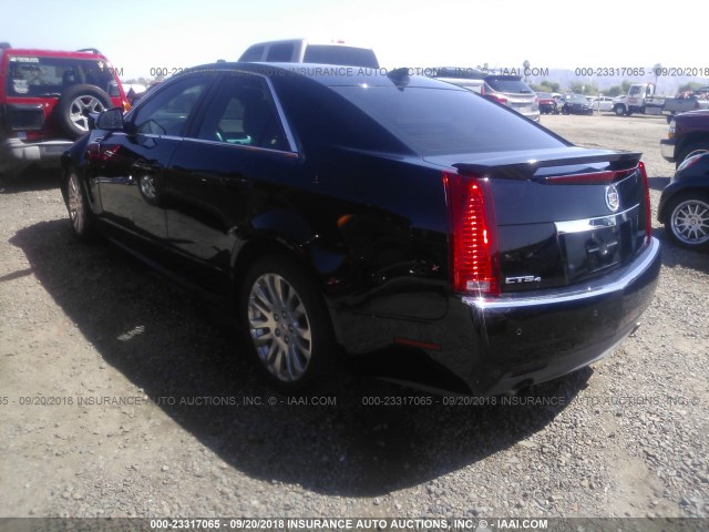 1G6DM5EV8A0117191 - 2010 CADILLAC CTS PERFORMANCE COLLECTION Черный фото 3