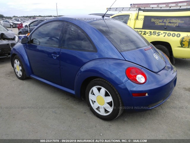 3VWRW31C97M500775 - 2007 VOLKSWAGEN NEW BEETLE 2.5L OPTION PACKAGE 1 BLUE photo 3