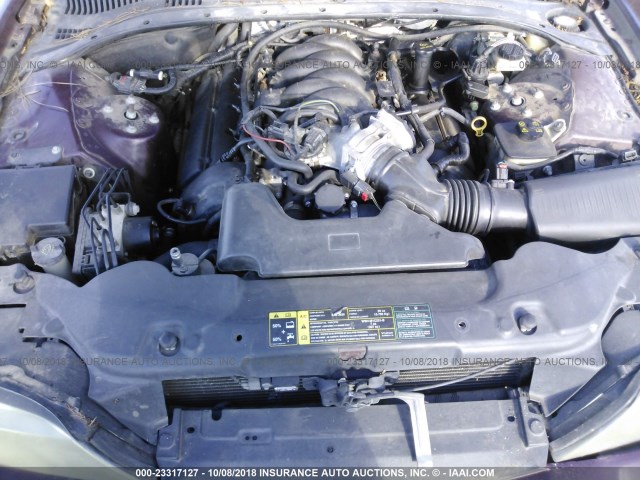 1LNFM87A56Y628945 - 2006 LINCOLN LS 勃艮第红 照片 10