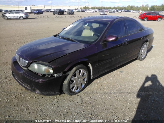 1LNFM87A56Y628945 - 2006 LINCOLN LS 勃艮第红 照片 2