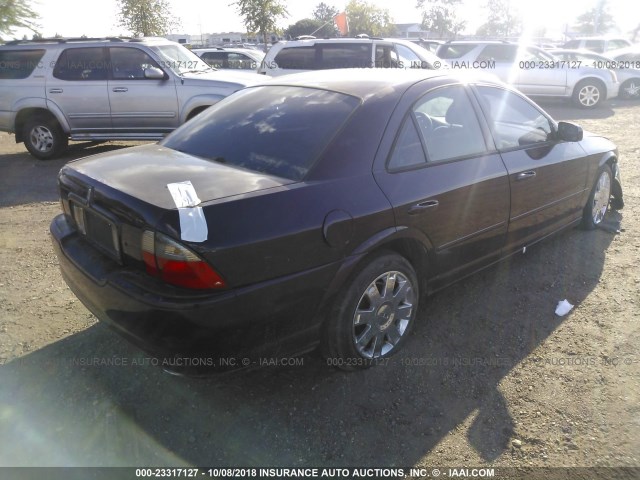 1LNFM87A56Y628945 - 2006 LINCOLN LS 勃艮第红 照片 4