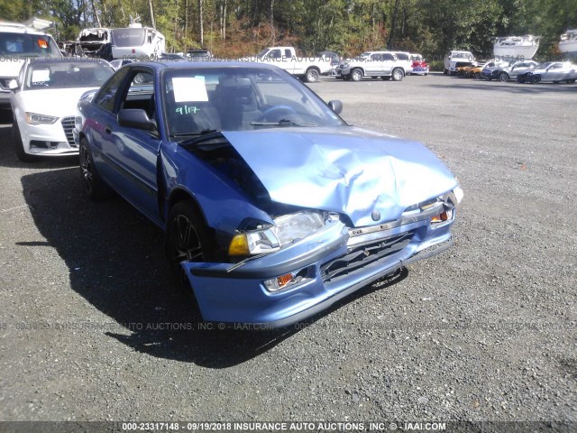 JH4DA9347NS006356 - 1992 ACURA INTEGRA RS BLUE photo 6