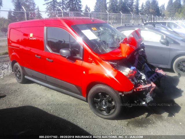 NM0LS7E75F1193624 - 2015 FORD TRANSIT CONNECT XL RED photo 1