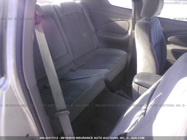 2G1WW12E619109554 - 2001 CHEVROLET MONTE CARLO LS 银色 照片 8