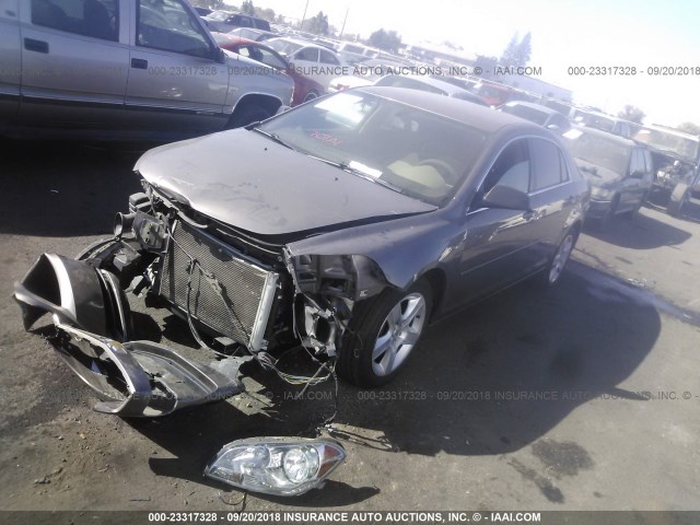 1G1ZB5E1XBF171976 - 2011 CHEVROLET MALIBU LS Qəhvəyi foto 2