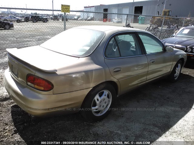 1G3WS52K0WF380625 - 1998 OLDSMOBILE INTRIGUE GL GOLD photo 4